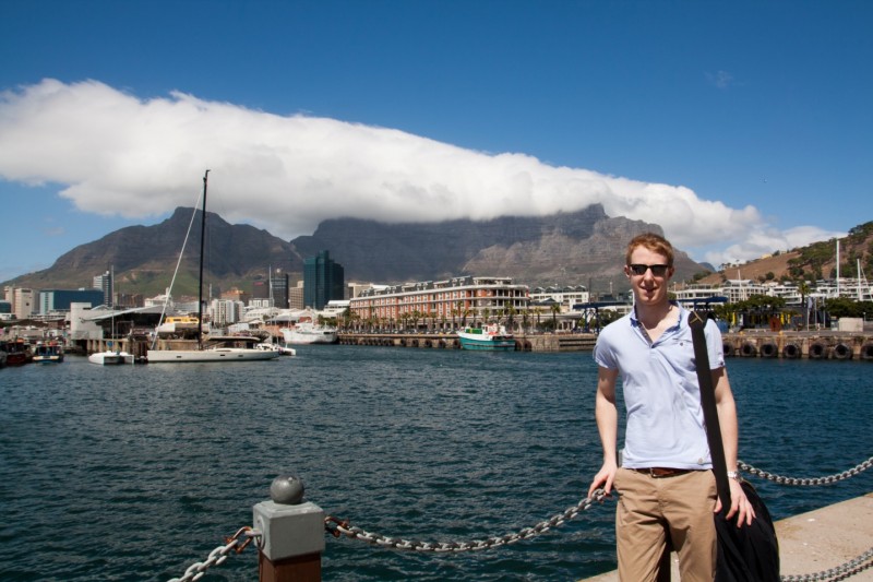 Chris Thompson in South Africa.