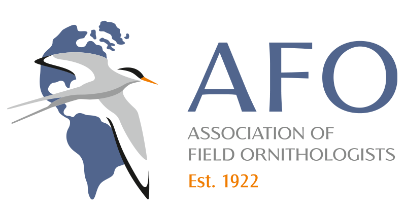 The logo of the Association of field Ornithologists. Follow this guide to learn how to become an ornithologist and study birds.