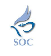 The logo of the Scottish Ornithologist's Club (SOC). Follow this guide to learn how to become an ornithologist.