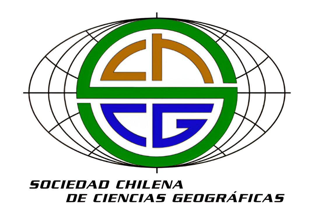 The logo of the Sociedad Chilena de Ciencias Geográficas (SOCHIGEO), one of many societies and professional organisations for GIS Analysts.