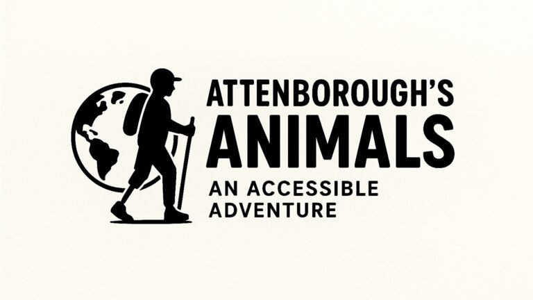 A logo for an accessible conservation documentary.